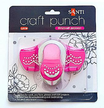 Дирокол фігурний 2,5 см "3", 240187