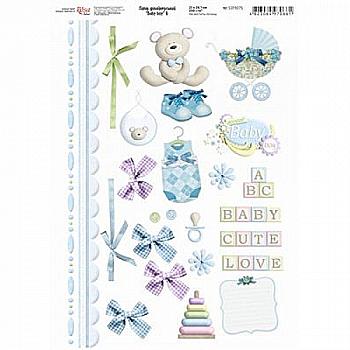 Папір дизайнерський "Вaby boy" 6, 21*29,7 см, Rosa Start Папір дизайнерський "Вaby boy" 6, 21*29,7 см, Rosa Start