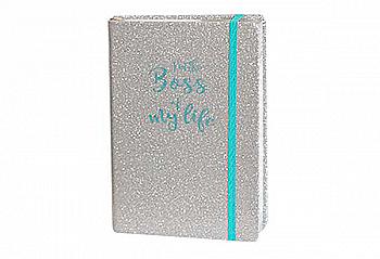 Блокнот 13*19 см, 144 арк, на поролоні, на гумці, WB-5694