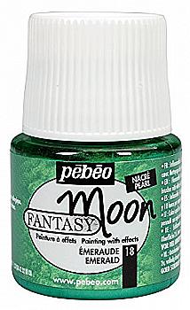 Фарба лакова для всіх поверхонь 45 мл "Fantasy Moon" смарагдовий, 167018 Pebeo Фарба лакова для всіх поверхонь 45 мл "Fantasy Moon" смарагдовий, 167018 Pebeo