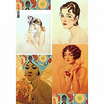 Декупажна карта 29,5*42 Гарно!