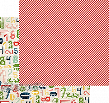 Бумага 30*30 Numbers, CBIC24002