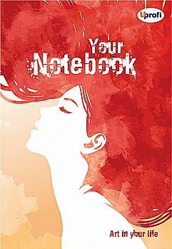 Блокнот А5 "Artbook", rouge, 50377, TM Profiplan  Блокнот А5 "Artbook", rouge, 50377, TM Profiplan