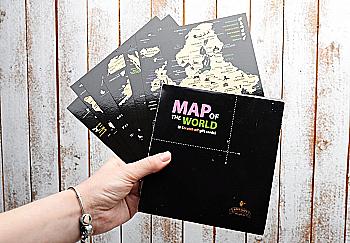 Набір скретч листівок "Континенти" 6 шт, ТМ "My Gift" Набір скретч листівок "Континенти" 6 шт, ТМ "My Gift"