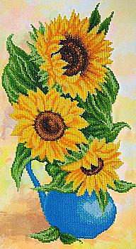 Набір для вишивання бісером "Соняхи" ТН-0758, ТМ "ВДВ" Набір для вишивання бісером "Соняхи" ТН-0758, ТМ "ВДВ"