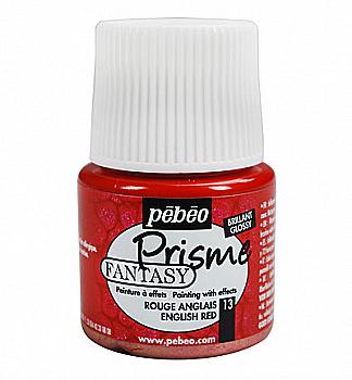 Фарба лакова для всіх поверхонь 45 мл "Fantasy Prisme" червоний, 166013 Pebeo Фарба лакова для всіх поверхонь 45 мл "Fantasy Prisme" червоний, 166013 Pebeo