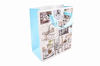 Подарунковий пакет "Затишні дрібниці" 12*6*14 см, 3-2476