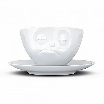 Чашка с блюдцем Snoozy Дрёма, белый фарфор, 200 мл, Tassen, TASS14501/TA Чашка с блюдцем Snoozy Дрёма, белый фарфор, 200 мл, Tassen, TASS14501/TA