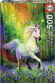 Пазл "500" - Цуценя у гамаку, Educa, 18477