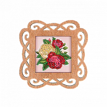 Набір для вишивки з фігурною рамкою, FLG-044