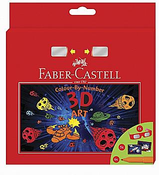 Набір фломастерів 6 кол. 3D Connector 155081 Faber-Castell *** Набір фломастерів 6 кол. 3D Connector 155081 Faber-Castell ***