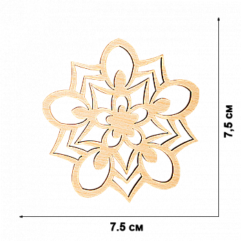 Заготовка дерев`яна для декорування, FLC-385