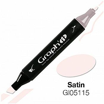 Маркер двосторонній, Сатін (5115), GI05115 Graph`it Маркер двосторонній, Сатін (5115), GI05115 Graph`it