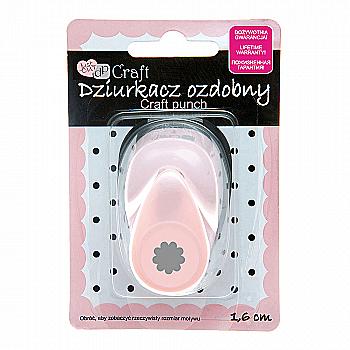 Фігурний дирокол 1,6 см Квітка 4, JCDZ-105B-S36 DpCraft Фігурний дирокол 1,6 см Квітка 4, JCDZ-105B-S36 DpCraft