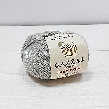 Пряжа Beybіl Wool №817 сірий вовна 40% кашемір 20% акрил 40% 50 гр, 175 м Пряжа Beybіl Wool №817 сірий вовна 40% кашемір 20% акрил 40% 50 гр, 175 м
