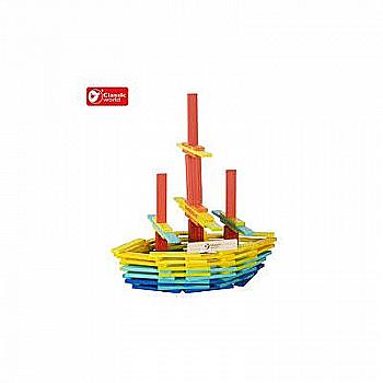 Игрушка деревянная Classic World "Строительные планки 100 шт", 3529