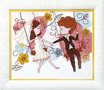 Набор для вышивания крестиком ВТ-069 27*22,5 см ТМ "Чарівна мить"