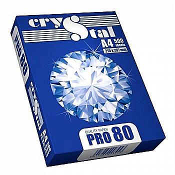 Папір А4 500 арк. 80 г/м2 Crystal Pro, 16.3791(38689) Папір А4 500 арк. 80 г/м2 Crystal Pro, 16.3791(38689)
