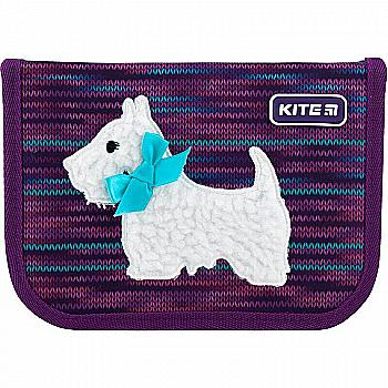 Пенал Kite 622 Cute puppy, 1 отд., 2 отв., без наполн., K20-622-11 Пенал Kite 622 Cute puppy, 1 отд., 2 отв., без наполн., K20-622-11