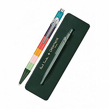 Ручка Caran d`Ache 849 Paul Smith Темно-зелений бокс, 849.729