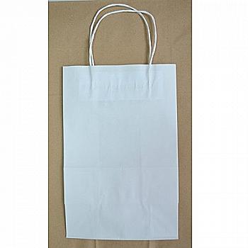 Крафт пакет с ручкой 29*12*20 см, белый