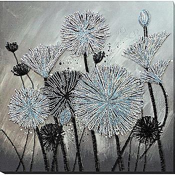 Набір для вишивки бісером "Повітряні квіти", AB-862 Набір для вишивки бісером "Повітряні квіти", AB-862