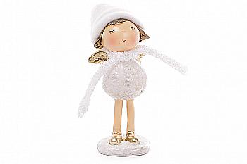 Фігурка декоративна "Дівчинка янгол" 13 см, 831-144