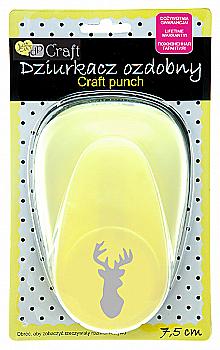 Фігурний дирокол 7,5 см Олень, JCDZ-130-382 DpCraft Фігурний дирокол 7,5 см Олень, JCDZ-130-382 DpCraft