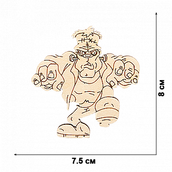 Заготовка дерев`яна для декорування, FLC-349