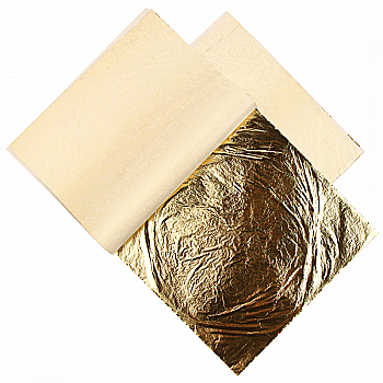 Поталь вільна, ЗОЛОТО, №2,5. 16*16см, 25лист. Поталь вільна, ЗОЛОТО, №2,5. 16*16см, 25лист.