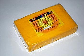 Пластика "Пластишка", желтый HR 0,250 кг, 0106 Пластика "Пластишка", желтый HR 0,250 кг, 0106