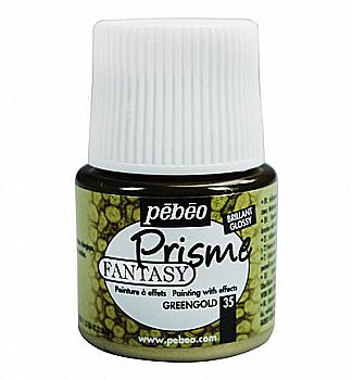 Фарба лакова для всіх поверхонь 45 мл "Fantasy Prisme" золотисто-зелений, 166035 Pebeo Фарба лакова для всіх поверхонь 45 мл "Fantasy Prisme" золотисто-зелений, 166035 Pebeo