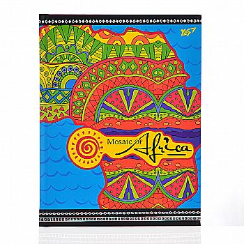 Блокнот А5 64 арк. кл. "African style" YES 151343