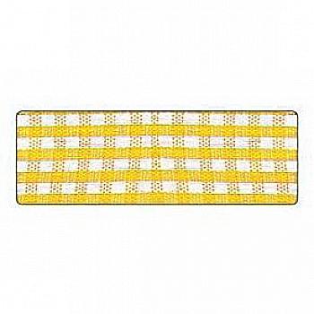 Стрічка декоративна 15 мм*4 м Клітка жовта, 27003 Folia Стрічка декоративна 15 мм*4 м Клітка жовта, 27003 Folia