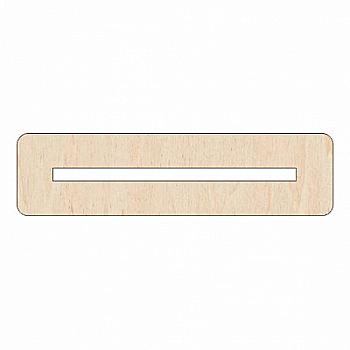 Заготівка дерев`яна Підставка прямокутна/овальна, 812(3-6) Заготівка дерев`яна Підставка прямокутна/овальна, 812(3-6)