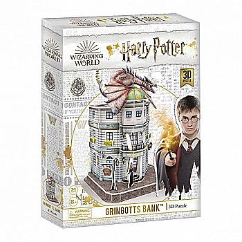 Тривимірна головоломка-конструктор "Діагон Алея - банк Грінготтс, Harry Potter", DS1005h Тривимірна головоломка-конструктор "Діагон Алея - банк Грінготтс, Harry Potter", DS1005h