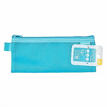 Пенал на блискавці Travel 200*90, блакитний, 1444-07-A Axent
