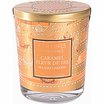 Свічка "Солона карамель" 180 г, C3008CFL, Collines de Provence Свічка "Солона карамель" 180 г, C3008CFL, Collines de Provence