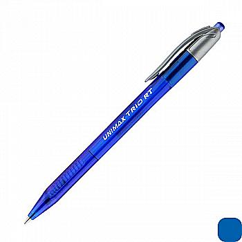 Ручка кулькова автом. Trio RT, синя, UX-109-02 Ручка кулькова автом. Trio RT, синя, UX-109-02