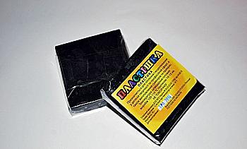 Пластика "Пластишка", черный 0,075 кг, 0124 Пластика "Пластишка", черный 0,075 кг, 0124