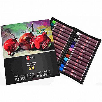 Пастель масляная 24 цв. Santi (353186) Пастель масляная 24 цв. Santi (353186)