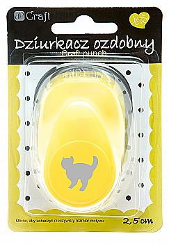 Фігурний дирокол 2,5 см Кішка, JCDZ-110-011 DpCraft Фігурний дирокол 2,5 см Кішка, JCDZ-110-011 DpCraft