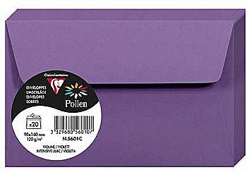 Конверт декоративный Pollen FT30 (90*140 мм)/120 г, Int.lilac/Инт.сиреневый, 5601C Конверт декоративный Pollen FT30 (90*140 мм)/120 г, Int.lilac/Инт.сиреневый, 5601C