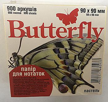 Папір для нотаток 90*90 мм 900 арк., не скл. білий 33.26 Папір для нотаток 90*90 мм 900 арк., не скл. білий 33.26