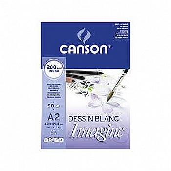Склейка для графики А3 50 л. 200 г "IMAGINE", C200006007 Canson