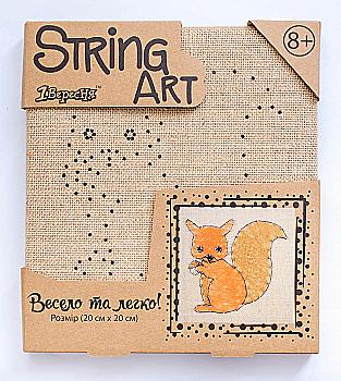 Набор для творчества Стринг-арт "Белка", 952903