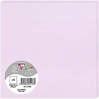 Заготовка для открыток Pollen 160*160 мм/210 г, Lilac/Сиреневая, 1178C Заготовка для открыток Pollen 160*160 мм/210 г, Lilac/Сиреневая, 1178C