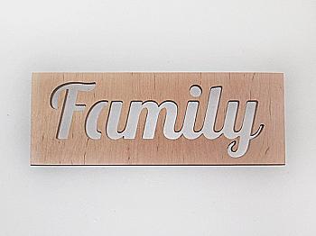 Заготівка Слово "Family", 1618 Заготівка Слово "Family", 1618