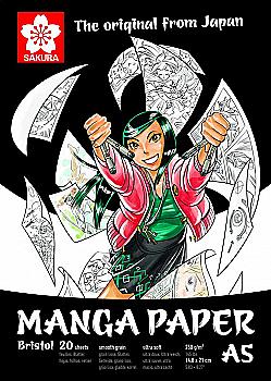 Альбом для рисунку MANGA, A5, Sakura