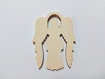 Заготівка дерев`яна декупажна "Янгол", 0121 Заготівка дерев`яна декупажна "Янгол", 0121